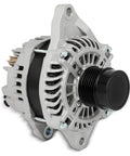 Front view of a durable alternator replacement for Dodge Journey 2.4L 2009 through 2019, 3.5L 2009 through 2010, high output charging