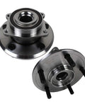 2-Pack Front Wheel Bearing And Hub Assembly For Dodge Journey 2009-2020 5 Lug With ABS Drop-In Replacement Fits Driver And Passenger Side