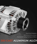 Dodge Ram 1999 2000 Alternator 117A 12V With 7 Groove Pulley Drop In Direct Fit For Ram 1500 2500 3500 4000 Van Dakota Durango