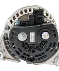 12V 180A Clockwise Alternator Replacement For Dodge Ram 2500 2007 2008 2009 2010 And Ram 3500 2007 2008 2009 2010 External Regulator Clutch Pulley 2.469 Inch OD Replaces 334-2751 ABO0396 ABO0396-180 0124525129 back view