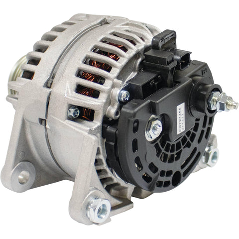 12V 180A Clockwise Alternator Replacement For Dodge Ram 2500 2007 2008 2009 2010 And Ram 3500 2007 2008 2009 2010 External Regulator Clutch Pulley 2.469 Inch OD Replaces 334-2751 ABO0396 ABO0396-180 0124525129