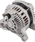 Front view of Beefed Up Drop In Alternator For Dodge Ram 2500 And 3500 6.7L 2010 2023 Ready To Roll Replacement For Laramie SLT ST SXT Big Horn Longhorn Limited Models Replaces 11443