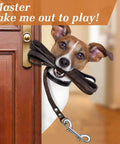 Dog holding leash with 20 Pieces 3.5 Inch Double Ended Bolt Snap Hooks Zinc Alloy With Double Trigger Chain Metal Clips For Key Holders