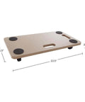 ✝️ Dolly Cart – Multipurpose Furniture Mover for Appliances and Boxes, 440lbs Capacity, wood platform, 22.5x11.5 inches