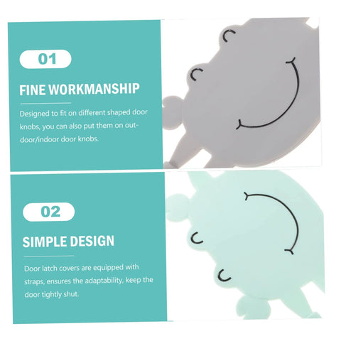 Two-pack door silencers dampen slams for near silent close and finger pinch protection, boosting safety with easy installation