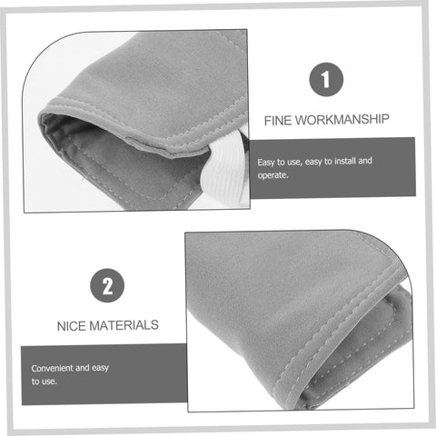 Close-up of Nursery Door Closer Cushion 2 Pack Silent Door Silencers showcasing fine workmanship and quality materials.