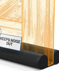 Two Sided Under Door Draft Stopper For Bottom Gap Fits 30 To 36 Inch Wide Doors With Quick Install No Drill No Tape