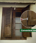 Double Head Door Hinge Adjustment Tool 14-19mm in use adjusting wooden door hinge