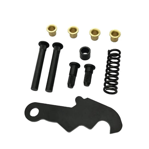 Door Hinge Repair Kit for Ford 1964-1967 Mustang Mercury Comet, with pins, bushings, cam studs, springs, metal components