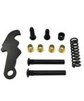 Door Hinge Repair Kit for Ford 1964-1967 Mustang Mercury Comet, includes pins, bushings, cam, studs, and spring components