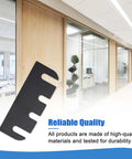 10 Pack Door Hinge Shims For Door Hinge Repair Kit 0.030 Inch Thickness 4 Inch Shims Durable PVC in office setup