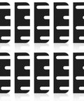 10 Pack 4 Inch Door Hinge Shims 0.040 Inch Thickness For Door Hinge Repair Kit Style B displayed in grid layout