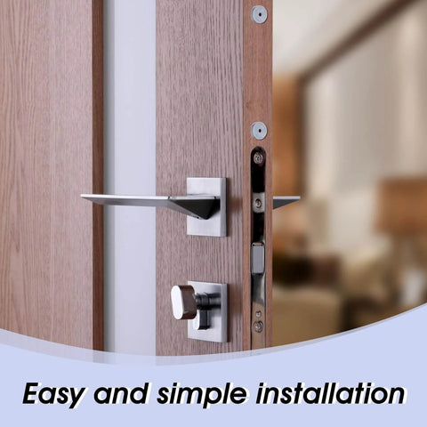 40 Pieces Rubber Door Silencers Set Anti Collision Door Mutes For Metal Doors And Frames installed on wooden door