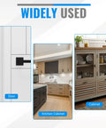 Image showing wide usage of 4 Piece Ball Catch Set For Top Of Door And Closet Doors in a kitchen cabinet, door, and storage cabinet.