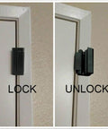 Two Pack Door Reinforcement Locks add security by reinforcing entry doors against forced openings, withstand up to 800 lbs