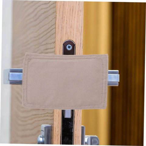 Door Silencer Cushion Set With Elastic Straps Safe Door Stopper For Nursery And Home Use Prevents Slamming And Injuries Versatile Holder
