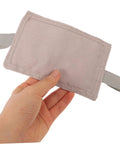 Premium Three Piece Door Silencer Cushion Set With Elastic Straps Anti Slam Door Stopper For Home Use in hand view