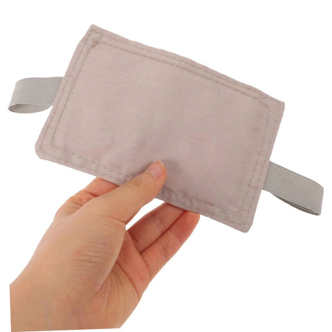 Premium Three Piece Door Silencer Cushion Set With Elastic Straps Anti Slam Door Stopper For Home Use in hand view