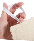 Close-up of hand holding 9 Piece Door Silencers No Drill Door Slam Stoppers For Nursery Easy Install Silent Latch Covers