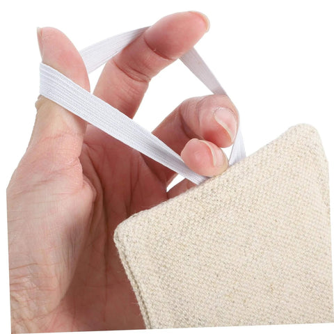 Hand holding Three Pack Door Silencers Easy Install Door Slam Preventer No Tools Required for Safety Prevents Finger Slamming