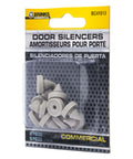 Packaging of Heavy Duty Commercial Door Silencer Kit For Metal Frames Replacement Absorbs Shock And Cuts Noise 12 Pack