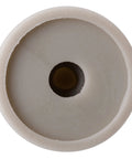 Close-up of a beige Heavy Duty Commercial Door Silencer Kit for Metal Frames Replacement Absorbs Shock And Cuts Noise 12 Pack component