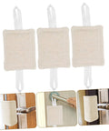 Three Pack Door Silencers Easy Install Door Slam Preventer No Tools Required for Safety Prevents Finger Slamming and Accidental Locking Reduces Noise Fits Most Doors Protects Surfaces with Latch Cushion Covers