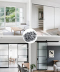 100 Pack Rubber Door Silencers For Metal Doors Half Inch Diameter Anti Collision Silencer Hinge Outlet Stop Noise Reducer