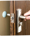 4 Piece Wall Stick Crash Pad Door Slam Silencer Adhesive Door Stopper Safety Pad with thick cushions on wooden door