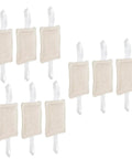 Nine Piece Door Slam Stopper No Drill Silencers For Doors Heavy Duty Closers Easy Tool Free Installation Quiet Door Noise Reduction Pack of 9
