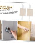 3 Piece Door Slam Stopper Set For Noise Reduction And Door Protection Easy Install Silencers To Prevent Finger Pinching