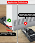 Portable Door Lock And Alarm Kit For Travel And Home Privacy And Safety Dual Protection With A Door Stop Alarm And 120 dB Siren ideal for doors