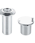 4 Pack 220 Degree Door Viewers Peep Holes For Front Doors With Large HD Lens And Heavy Duty Rotating Privacy Cover in silver.