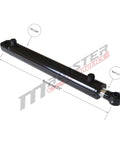 ✝️ Double Acting Hydraulic Cylinder - Tang Universal Hydraulic Cylinder 2.5" Bore, 14 inch Stroke Tang Style (2.5x14)