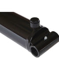 Side view of Double Acting Hydraulic Cylinder - Universal Hydraulic Cylinder 3" Bore 20" Stroke - Pin Eye Style Hydraulic Cylinders (3x20)