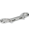 Double Ended Bolt Snap Trigger Clips Spring Loaded Quick Release 4 Inch 10cm 20 Pack Versatile, metal clip on white background.