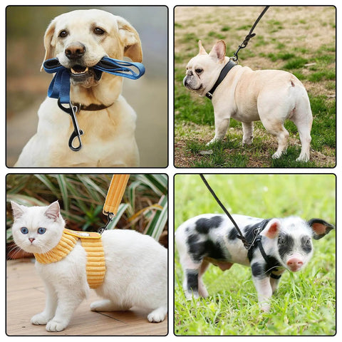 Pets using Eight Piece Set Of Double Ended Snaps 3.5 Inch Zinc Alloy Heavy Duty Bolt Snap Trigger Clips for leash and harness