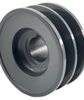 Double Groove Belt Pulley For One And One Eighth Inch Bore And Three Point Nine Five Inch Outside Diameter Saelno Cast Iron Motor Pulley