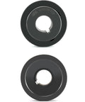 Double Groove Pulley For V Belt Drive A For 3L And 4L Belts 2.55 Inch Outside Diameter Seven Eighths Inch Fixed Bore AK Style Cast Iron Pulley