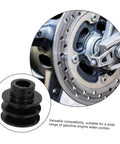 Double Groove Pulley Wall Mounted V-Belt Pulley for Gas Engine Water Pump Robust Efficient, close-up view.