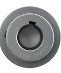 Double Groove V Belt Pulley for A AX 3L 4L Belts 2AK251 Cast Iron Sheave With 1 Inch Bore And 2.55 Inch Outside Diameter top view