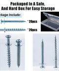 Double-Headed Bear Claw Picture Hanging Screw Hook Set For Drywall And Wood Studs shown with packaging and close-up of screws