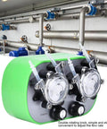 Peristaltic Pump,Pump 100-240V G728-2 Peristaltic Pump Automatic Mini Self-Priming Pump Double Pump Heads shown in an industrial setting