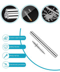 400 Pcs Double Headed Skirting Nails With Sleeve Tools showcased with galvanized finish and carbon steel material.