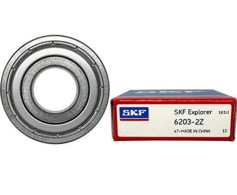 Double Metal Seal Deep Groove Ball Bearings 17x40x12mm 6203-2Z with box