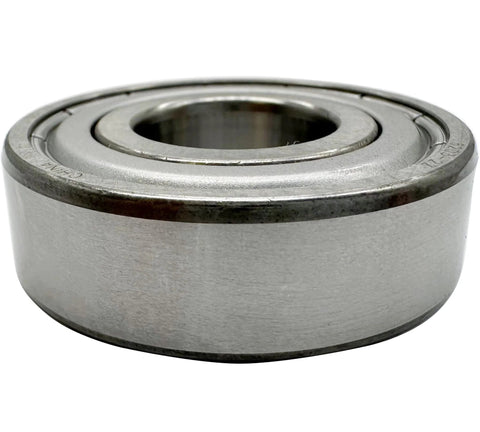 Front view of Double Metal Seal Deep Groove Ball Bearings 17x40x12mm 6203-2Z, 2 Pack, showing metal sealing and deep groove design.