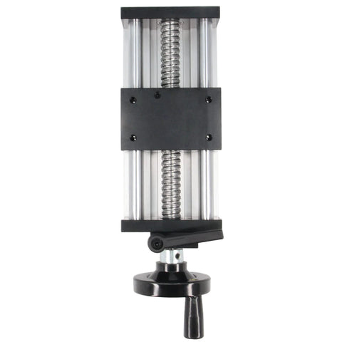 100mm effective stroke length linear rail guide double optical axis linear slide rail ballscrew sfu1605 with manual sliding table