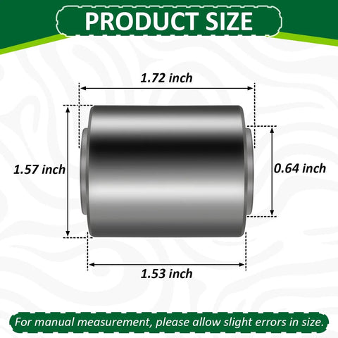 Diagram showing dimensions of Double Row Planter Bearing 5203KYY2 Angular Contact HD Seal Fits John Deere Planters and Seed Drills