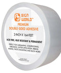 Ultra Thin 2 Inch Double Sided Tape For Arts And Crafts Scrapbooking Photography Tear By Hand Translucent Adhesive Tape 164 Feet Long 55 Yards Great For Cards And Photos Gift Wrapping And Do It Yourself Projects, roll view.