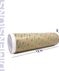 Double Sided Transfer Sheet 468MP Adhesive Tape For 3D Printing Build Plates Bonding PEI Sheets 12 In By 5 Yd Roll